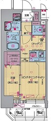 プレサンスNAGOYA覚王山の物件間取画像